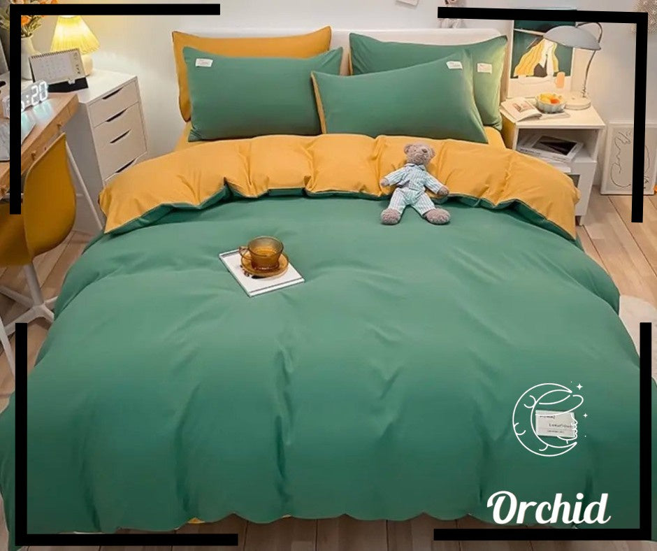 Orchid Duvet Cover - Double Face