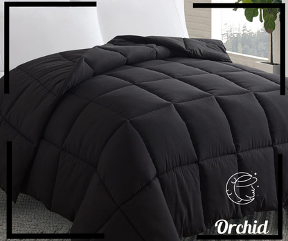 Premium Cotton Winter Fiber Quilt - Plain Design