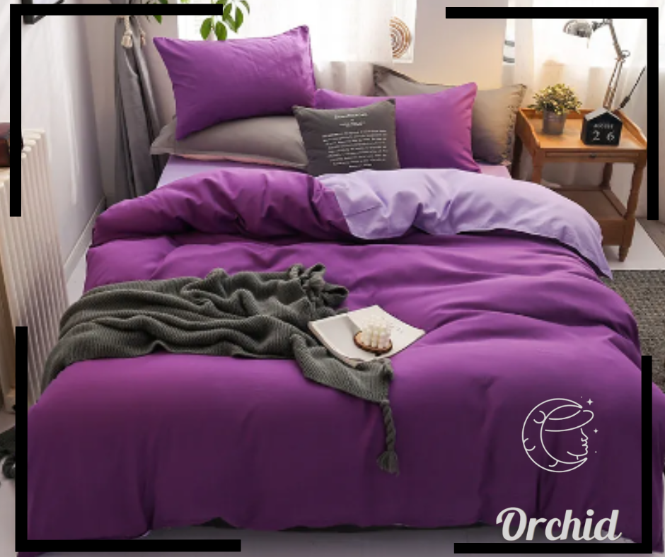 Orchid Duvet Cover - Double Face