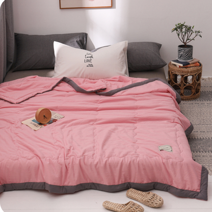 Lightweight Summer Quilt - Border Design