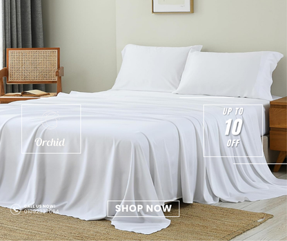 5-Piece Cotton Sheet Set-Solid