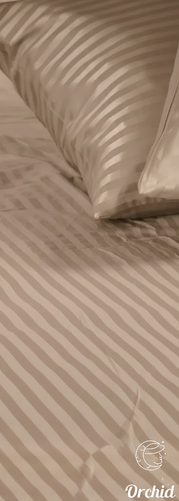 3-Piece Stripped Fitted Sheet Set