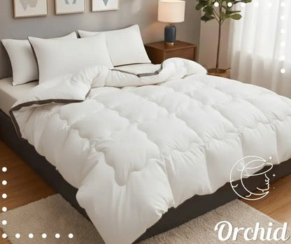 Premium Cotton Winter Fiber Quilt -Orchid Cloud