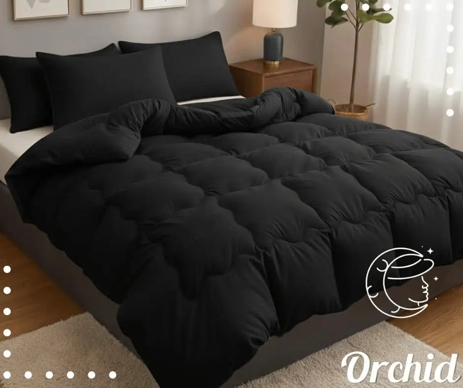 Premium Cotton Winter Fiber Quilt -Orchid Cloud