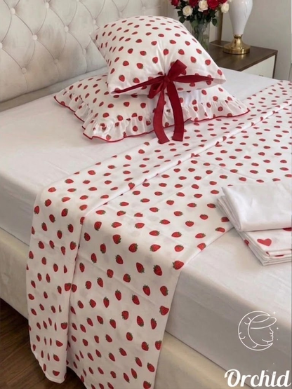 5-Piece Cotton Sheet Set- Patterned