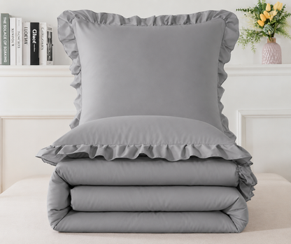 Lightweight Summer Quilt - Ruffled Design
