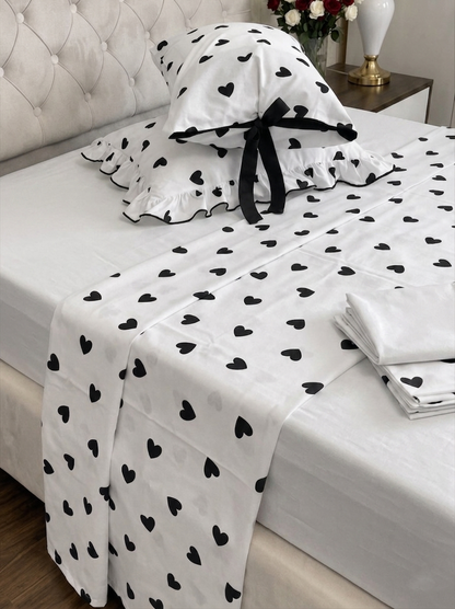 5-Piece Cotton Sheet Set- Patterned