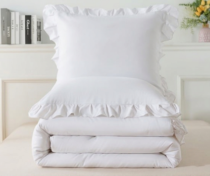 Lightweight Summer Quilt - Ruffled Design